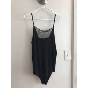 Black Lace Bodysuit